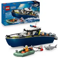 LEGO City 60456 La course-poursuite en bateau de police