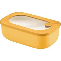 Fratelli Guzzini s.p.a. u.s. Boîte alimentaire rectangulaire Eco Store&More 900 ml Jaune Mangue