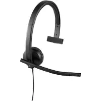 Logitech H570e Wired Usb-a On-ear Certified Microsoft Teams Monaural Headphone Argenté