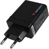 Verbatim Chr-30eu2 Usb-a And Usb-c Wall Charger Clair
