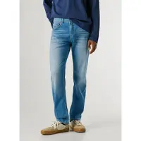 Pepe Jeans pour homme. PM20845333AB Straight Jeans Cash Summer blue (33/32), Bleu, Casuel, Coton, Denim