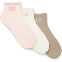 HUGO Chaussettes camel / rose clair / blanc