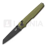 MKM Knives Couteau pliant Miura - MagnaCut DSW - Aluminum, vert