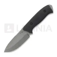 LKW Knives Couteau Dwarf - Stonewash - G10, noir