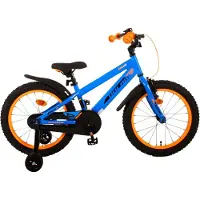 Volare Rocky Children's Bicycle - Garçons - 18 pouces - Bleu - Deux freins à main