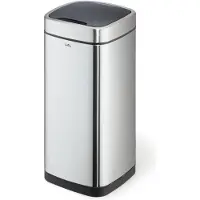 Durable Poubelle automatique NO TOUCH 35L, Argent, 342323