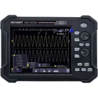 Voltcraft DSO-5072H Batterie, oscilloscope numérique, oscilloscope portable (scope-mètre) 70 MHz 2 canaux 1 GSa/s 40 Mpts Mémoire numérique 8 bits (DSO), appareil portable (VC-11338050)