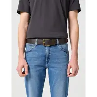 Wrangler Basic Metal Loop Belt Marron 95 cm Homme