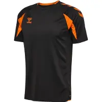 Hummel T-Shirt fonctionnel orange / noir