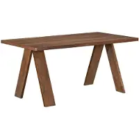 Selsey Scusly – Table à manger 160 x 90 cm, aspect noyer