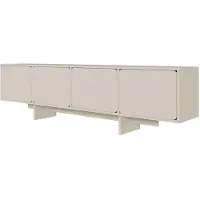 Selsey WUWU - Armoire TV 4 portes, Greige, 200 cm