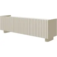 Selsey Fiorra - TV Lowboard 3 portes, Greige, 144 cm