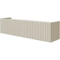 Selsey Fiorra - Panneau TV 3 portes, Greige, 144 cm