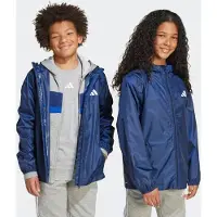 Adidas Veste de sport bleu foncé / blanc