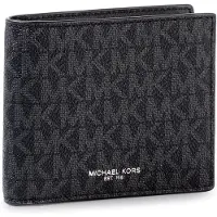 Michael Kors Porte-monnaies 'Billfold W' anthracite / noir