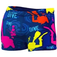 Turbo Dive 2016 Swimming Boxer Bleu 5XL Homme