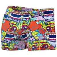Turbo Bali Tribal Swimming Boxer Bleu S Homme
