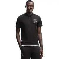 Puma X Aston Martin Aramco F1 Team Essential Short Sleeve Polo Noir M Homme