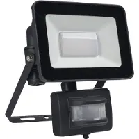 Inspire Yonker LED Pad Lighting For Outdoor (IP44) With Motion Detector - 20W - 1700lm - 4000K - Black
