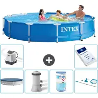 Intex Piscine tubulaire rectangulaire - 366 x 76 cm - 7 pièces - Modèle S31565