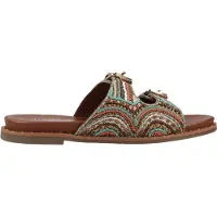 Carmela pour femme. 16320002-CORAL Sandales 163200 multicolores (39), Tissu, Plat, Aucun, Casuel