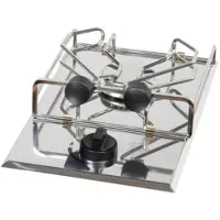Eno Santorin 1 Stove Gas Hob 1750w Argenté 350 x 210 x 124 mm