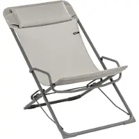 Lafuma - Transat pliant inclinable - Transaswing Plus Batyline Terre - Gris