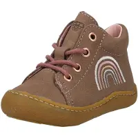 Pepino by Ricosta Chaussure basse 'Kally' brocart / gris / rose ancienne