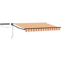 vidaXL Store électrique rétractable 3,5 x 2,5 m