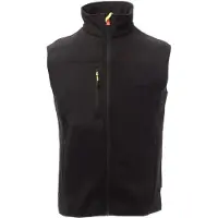 Payper Hommes, Gilet, Tour Gilet, Jaune, Noir, (S)