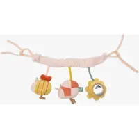 Jollein Animaux en peluche 'Pretty Picnic' beige / jaune / rose / rouge