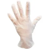 BJZ A-2808 Gant ESD antistatique, sans latex, non poudré Taille de robe : M PVC (M)
