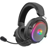 Speedlink Casque de jeu stéréo sans fil RGB CONUX (Filaire, Sans fil), Casque gaming, Noir
