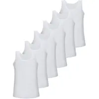 LOREZA Maillot de corps 'Jungen Unterhemden Andre' blanc