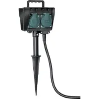 Brennenstuhl Prises de jardin IP44 4 prises 1,5 m ; 1154444