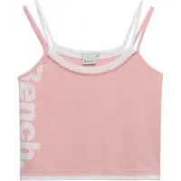 Superdry Haut rose clair / blanc