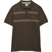 Superdry T-Shirt 'Bench X &Co' moka / olive