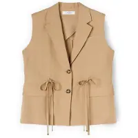 Motivi Gilet de costume beige