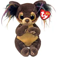 TY Beanie Bellies, Toffee, Hund, ca 15 cm