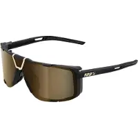 100% Eastcraft Soft Tact Black Soft Gold Mirror Hiper Lens Sunglasses Noir,Doré