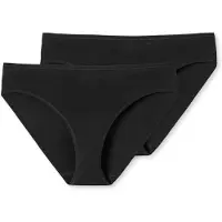Schiesser Sous-Vêtement Schiesser Femme 175995 95/5 Black (Lot de 2)-XXL