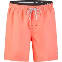 Happy Shorts Shorts de bain 'Double Waistband' rouge néon