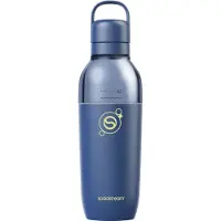 SodaStream Bouteille isotherme - Fizz&Go Easy-Mix - 0,71 L - Pour eau gazeuse et machines à soda - Maintient les boissons froides pendant 6 heures - Bleue
