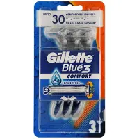 Gillette Blue3 Comfort, lot de 3 lames de rasoir