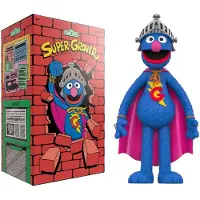 Super7 Figurine en vinyle géante de Super Grobi, personnage de Sesame Street, 36 cm