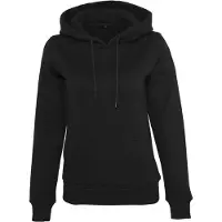 Build Your Brand Heavy Hoodie Noir XL Femme
