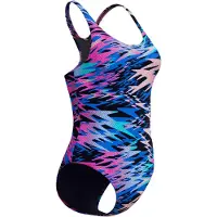 Speedo Maillot de bain Hyperboom Allover Print Medalist Femme