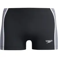 Speedo Solid Splice Swimming Boxer Noir UK 34 Homme