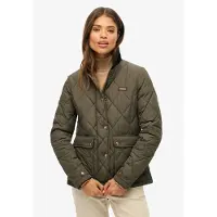 Superdry Veste mi-saison kaki / noir