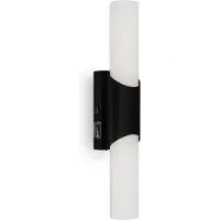 Briloner Lampe de salle de bain LED, noir, LED/7 W